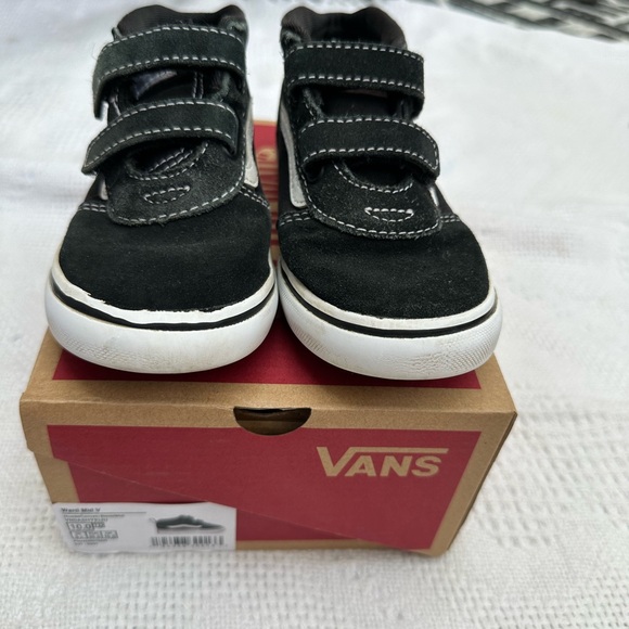 Vans | size 10c EUC sneakers with Velcro - Picture 1 of 3